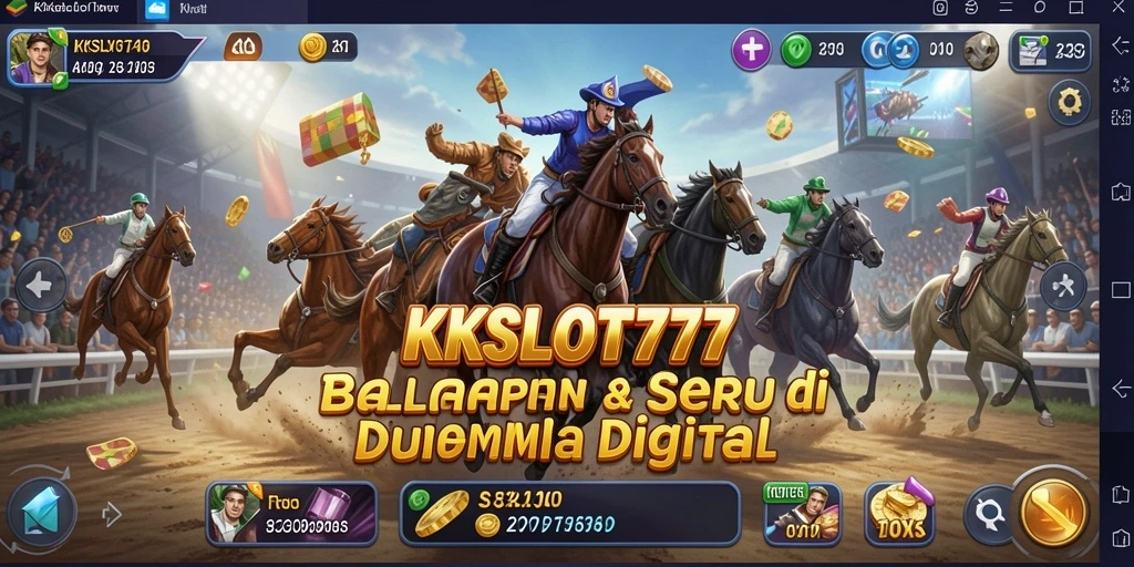 Gameplay Racing yang mendebarkan dan seru di KKSLOT777.