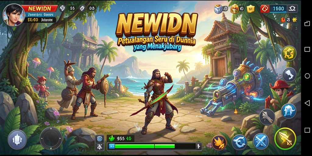 Gameplay <strong>NEWIDN</strong> yang menakjubkan dengan petualangan seru