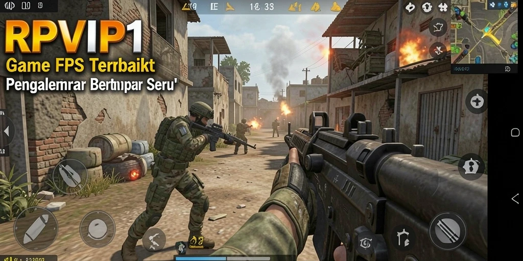 Tampilan menarik dari gameplay RPVIP1 yang menegangkan dan realistis.